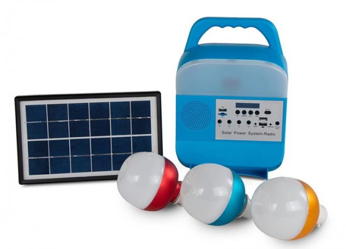 Outdoor Portable Portable Multi-Function Solar Power Generation System Headlight with Rechargeable Audio Bluetooth Radio