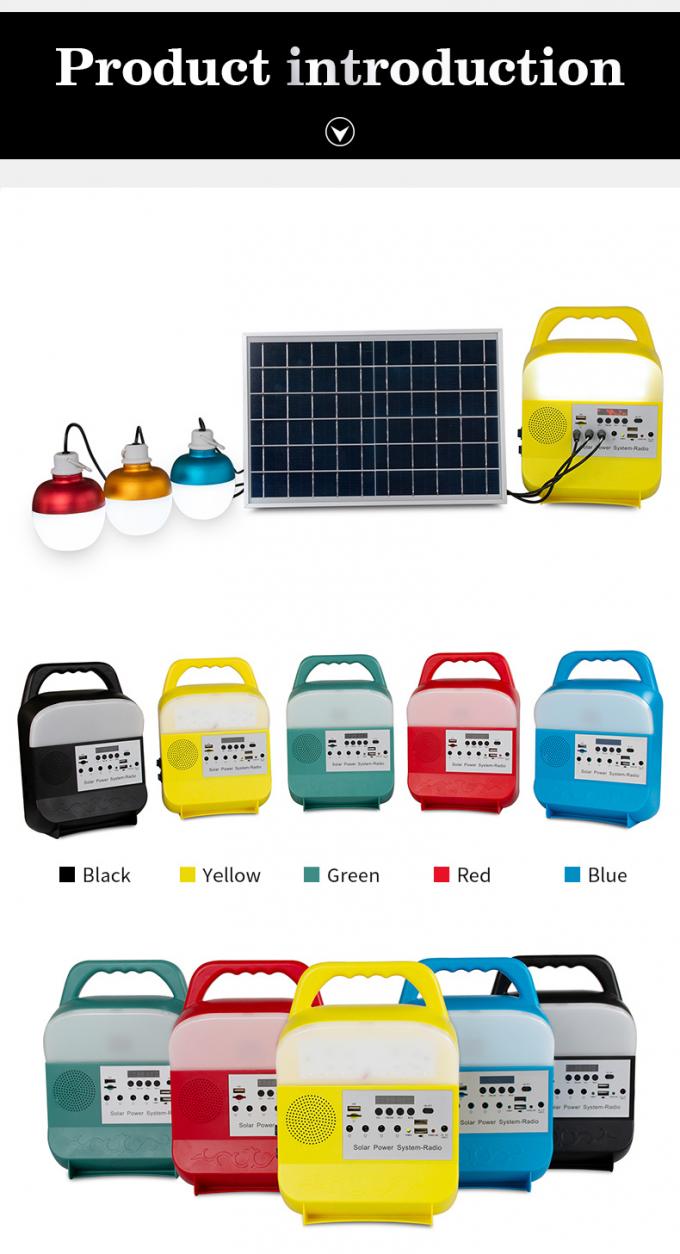 LED Solar Energy Lights 4/3 PCS Portable Radio Solar Light for Home/Outdoor Activities 2021 High Quality Bulbs