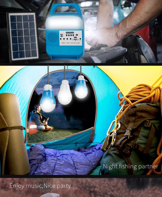Solar Lighting Small System for Home Outdoor Camping Mobile Power Supply Car Lamp