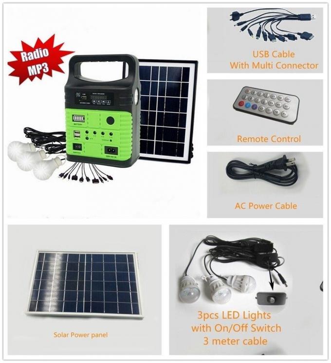 10W Solar Lamp Solar FM Radio Solar Indoor Lighting 3790 Global Sunrise Lights