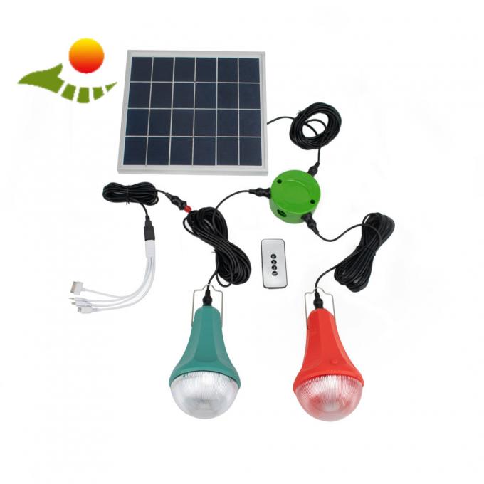 Solar Panel Lighting Home Solar System Solar Light Kit USB Charger Global Sunrise Lights