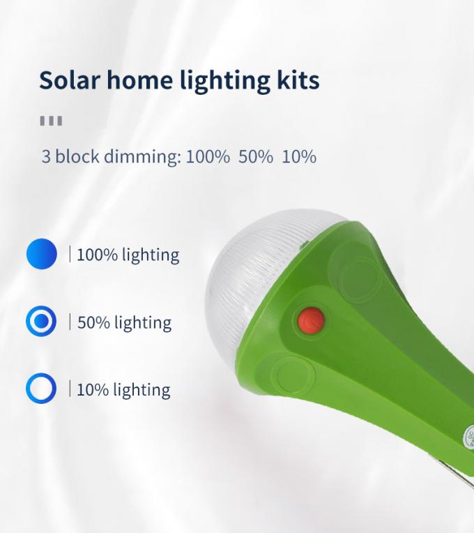 Solar Panel Lighting Home Solar System Solar Light Kit USB Charger Global Sunrise Lights