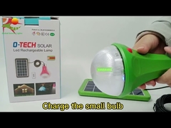 5V 5200mah 300lm LED Solar Home Lighting System Can Charge Mobile Phones 99G-1