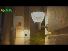 Elegantly Designed LED Solar Waterproof Wall Lamp Sensor System Garden Outdoor Solar Wall Lamp-B4001