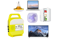 818-Wholesale Mini Solar Kits Lighting System 45W Flashlight LED Bulbs Lighting USB Mobile Charge